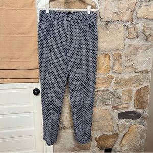 Geometric Patterned Spring Pants